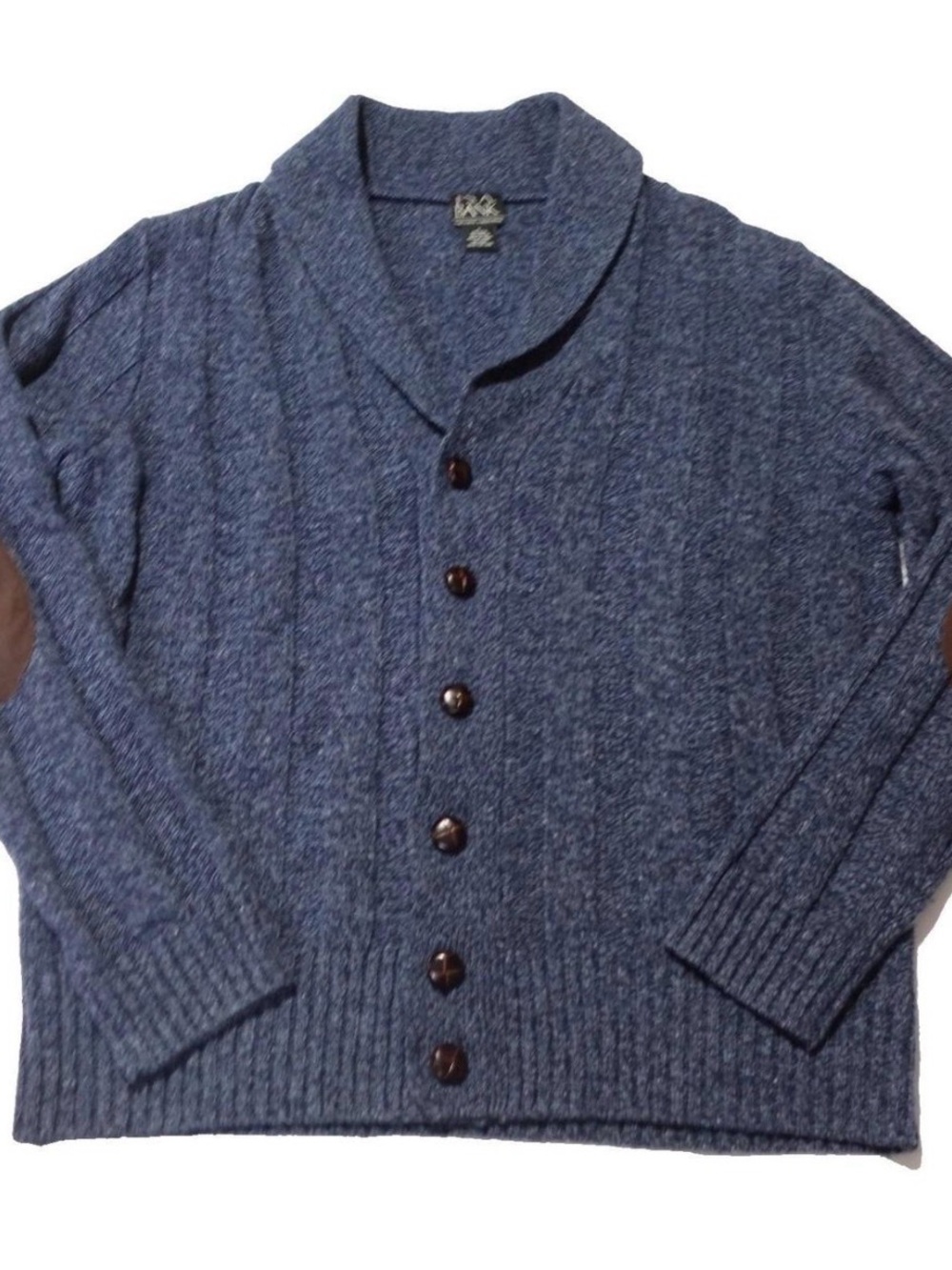 Jos. A. Bank Men's Navy Shawl-Collar Button Cardigan